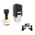 "American" rubber stamp with 3 sample imprints of the image "American" rubber stamp with 3 sample imprints of the image