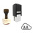 "Cloud Users" rubber stamp with 3 sample imprints of the image