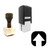 "Upgrade" rubber stamp with 3 sample imprints of the image