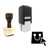 "Buy" rubber stamp with 3 sample imprints of the image