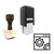 "Web Development" rubber stamp with 3 sample imprints of the image