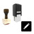 "Edit" rubber stamp with 3 sample imprints of the image