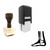 "Foot Bone" rubber stamp with 3 sample imprints of the image