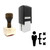 "Business Plan" rubber stamp with 3 sample imprints of the image