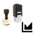 "Forecasting" rubber stamp with 3 sample imprints of the image