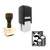 "Change" rubber stamp with 3 sample imprints of the image