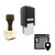 "Local SEO" rubber stamp with 3 sample imprints of the image