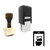 "Send Image" rubber stamp with 3 sample imprints of the image