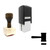 "Law" rubber stamp with 3 sample imprints of the image