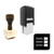"UX Wireframe" rubber stamp with 3 sample imprints of the image