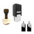 "Sauce" rubber stamp with 3 sample imprints of the image "Sauce" rubber stamp with 3 sample imprints of the image