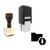 "Folder Files" rubber stamp with 3 sample imprints of the image
