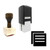 "Documents" rubber stamp with 3 sample imprints of the image