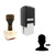 "Remove Friend" rubber stamp with 3 sample imprints of the image