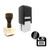 "Backup Device" rubber stamp with 3 sample imprints of the image