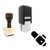 "Title" rubber stamp with 3 sample imprints of the image "Title" rubber stamp with 3 sample imprints of the image