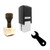 "Wrench" rubber stamp with 3 sample imprints of the image