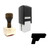 "Pistol" rubber stamp with 3 sample imprints of the image "Pistol" rubber stamp with 3 sample imprints of the image