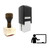 "Teacher" rubber stamp with 3 sample imprints of the image "Teacher" rubber stamp with 3 sample imprints of the image