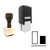 "Vertical Align Bottom" rubber stamp with 3 sample imprints of the image
