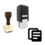 "Documents" rubber stamp with 3 sample imprints of the image