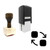 "Replace" rubber stamp with 3 sample imprints of the image