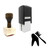 "Teeth Cleaning" rubber stamp with 3 sample imprints of the image
