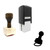 "Stamp" rubber stamp with 3 sample imprints of the image "Stamp" rubber stamp with 3 sample imprints of the image