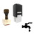 "Tap" rubber stamp with 3 sample imprints of the image