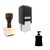 "Liquid Soap Dispenser" rubber stamp with 3 sample imprints of the image "Liquid Soap Dispenser" rubber stamp with 3 sample imprints of the image