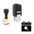 "Calendar Search" rubber stamp with 3 sample imprints of the image "Calendar Search" rubber stamp with 3 sample imprints of the image