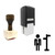 "Sign Post" rubber stamp with 3 sample imprints of the image