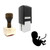 "Embryo" rubber stamp with 3 sample imprints of the image "Embryo" rubber stamp with 3 sample imprints of the image