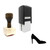 "High Heels" rubber stamp with 3 sample imprints of the image