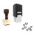 "Protest" rubber stamp with 3 sample imprints of the image "Protest" rubber stamp with 3 sample imprints of the image