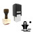 "Ship" rubber stamp with 3 sample imprints of the image