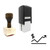 "Stocks" rubber stamp with 3 sample imprints of the image "Stocks" rubber stamp with 3 sample imprints of the image