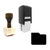 "Online Folder" rubber stamp with 3 sample imprints of the image