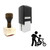 "Bicycle Training" rubber stamp with 3 sample imprints of the image "Bicycle Training" rubber stamp with 3 sample imprints of the image