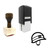 "Army Helmet" rubber stamp with 3 sample imprints of the image "Army Helmet" rubber stamp with 3 sample imprints of the image