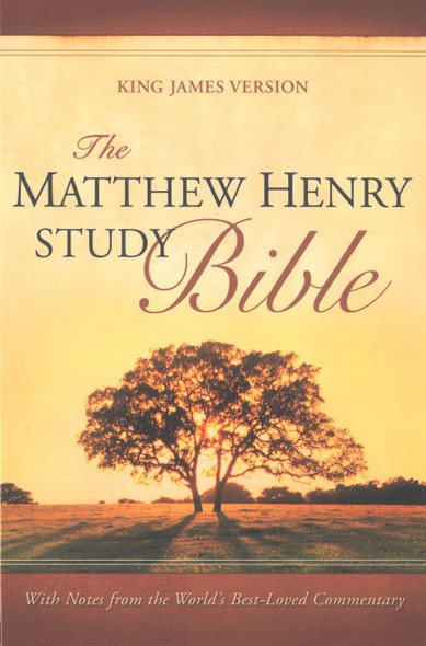 Matthew Henry Study Bible, hardcover 1