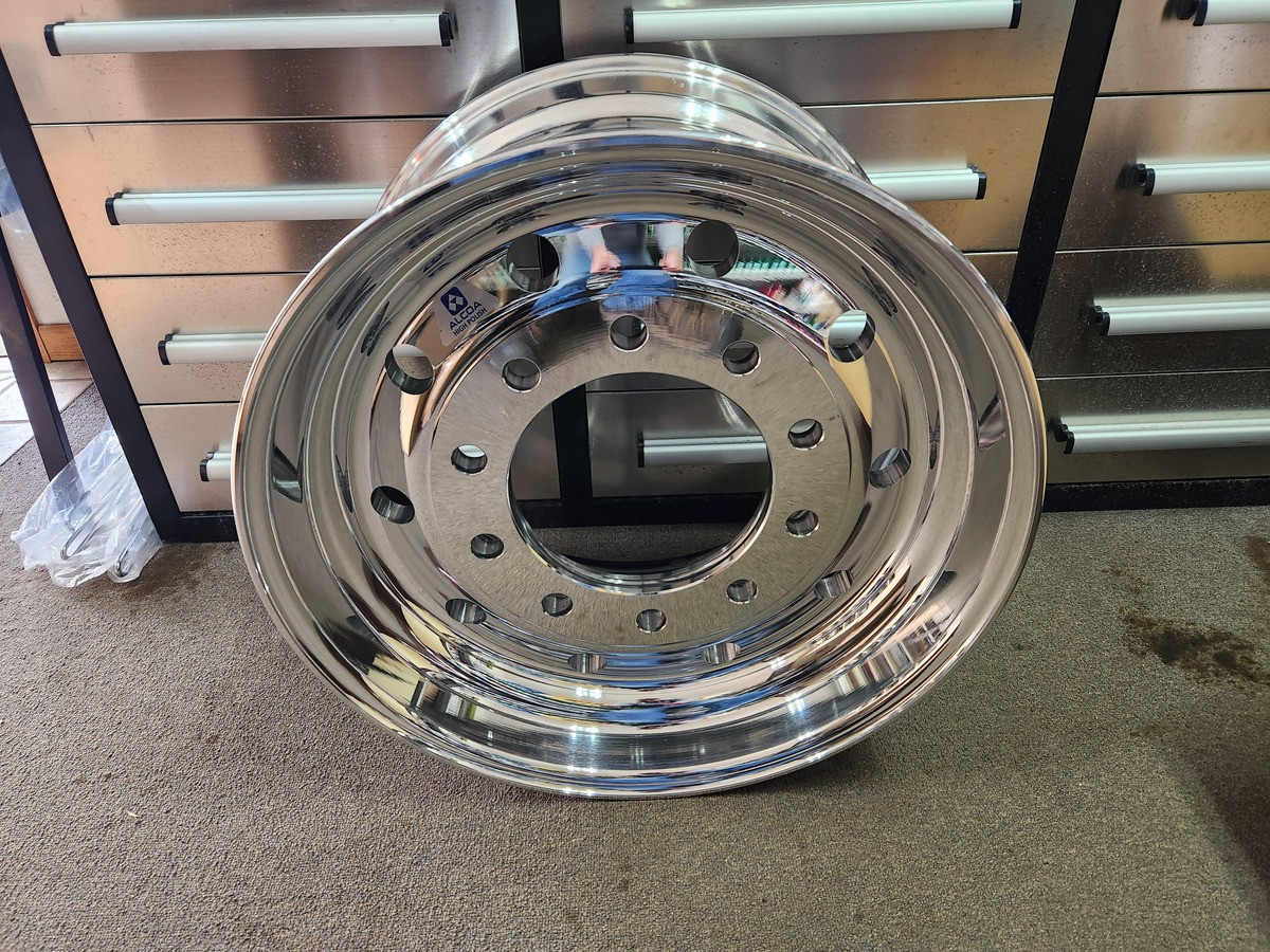 Alcoa 823627 22.5″ × 12.25″ Aluminum Wheel – High-Polish Both