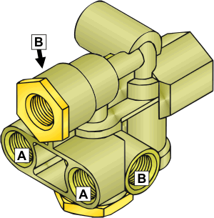 Spring Brake Control Valve - Sealco 110500