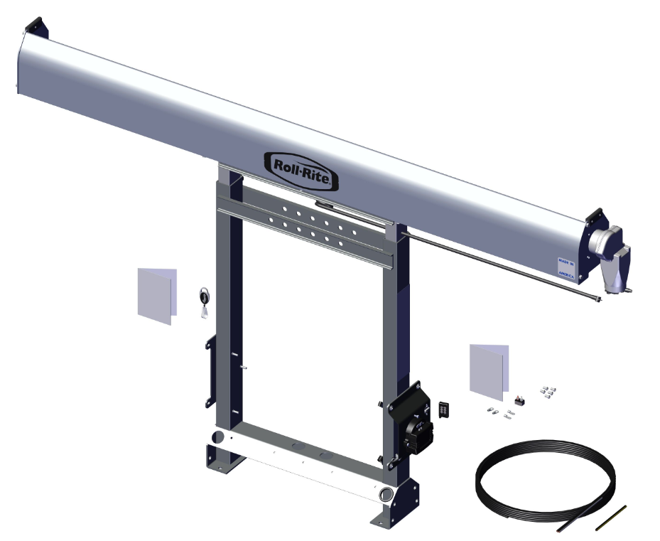 Roll Rite 101616 TarpMaster Stationary Tower w/ Single Function RF (No ...