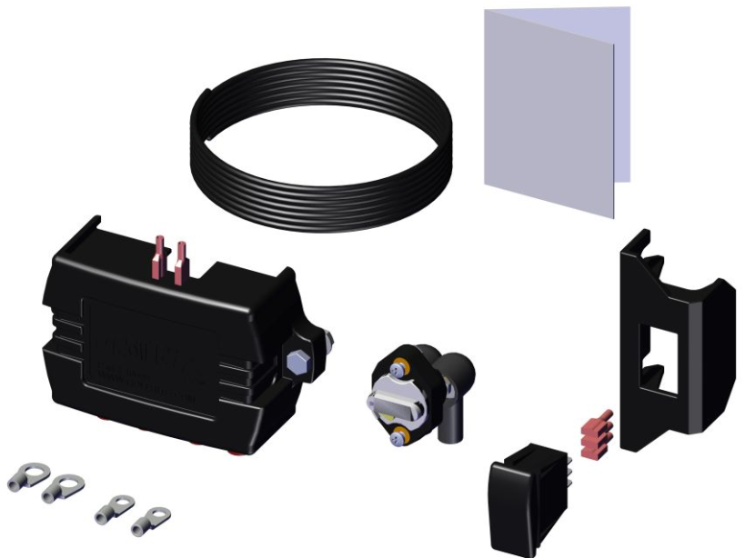 Wire Build Rite Roll-Rite 104437 Electric Kit with Switch Wire | Truck Tarp Systems ...
