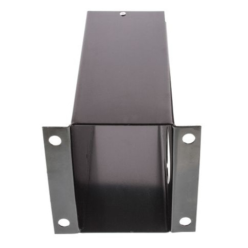 High-resolution image of the World American WA600221 PTO Mounting Box – black steel enclosure for mounting PTO control system components.