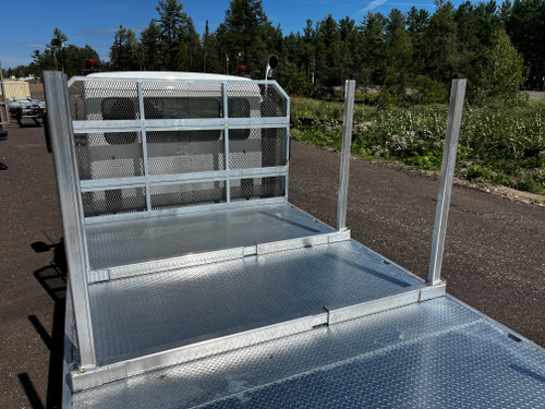 Don Dens adjustable aluminum flatbed bunk system