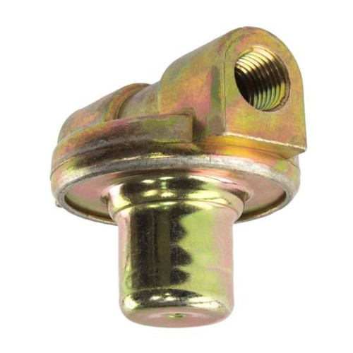 High-resolution image of the S-C088 Pressure Protection Valve with 1/4" inlet/outlet design.