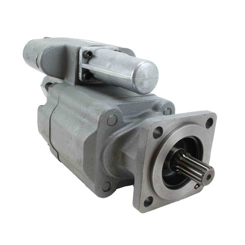 World American WAB102-25LAS left-hand C102 dump pump with air shift and a 1" 15-spline input shaft.