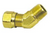 45 Degree Male Elbow- Compression Fitting Brass- 3/8in x 1/4in